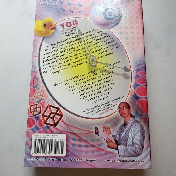 Uncle John's Curiously Compelling Bathroom Reader - Picture 4 of 4